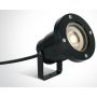 One Light lampa gruntowa 1x6 W czarna 67202G/B zdj.1