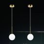 Open Design (Orlicki Design) Bao lampa wisząca 1x8 W biała-złota OR80087 zdj.4