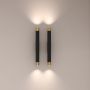 Open Design Q Parette kinkiet 2x3,5W LED czarny/złoty OR84573 zdj.6