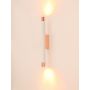 Orlicki Design Q Parette kinkiet 2x3,5W LED biały/złoty różowy OR84566 zdj.3