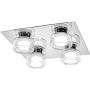Osram Orbis Flame lampa podsufitowa 4x5,5 W chrom zdj.4
