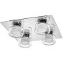 Osram Orbis Flame lampa podsufitowa 4x5,5 W chrom zdj.1