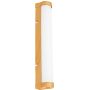 Osram Orbis Tube Frost Glass kinkiet 40 cm 1x9 W drewno zdj.4