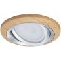 Paulmann Lanati lampa do zabudowy 3x6 W aluminium-drewno 92239 zdj.4