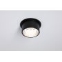 Paulmann Gil lampa podsufitowa 1x6W LED czarny mat/żelazo szczotkowane 93382 zdj.2