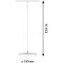 Paulmann Urail Hildor lampa do szynoprzewodów 1x15 W biały 96791 zdj.2