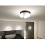 Paulmann Gove lampa podsufitowa 3x20 W czarna PL71069 zdj.6