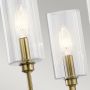 Quintiesse Kimrose lampa wisząca 6x40 W szczotkowany naturalny mosiądz QN-KIMROSE6-BNB zdj.2
