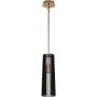 Quintiesse Linara lampa wisząca 1x60 W czarna-mosiądz QN-LINARA-P-BK zdj.2