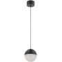 Quintiesse Moonlit lampa wisząca 1x20,9 W matowa czerń/cyrkoniowa QN-MOONLIT-P-MBK zdj.1