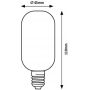 Rabalux Filament-LED żarówka LED 1x5W 2700K E27 filamentowa 1410 zdj.2