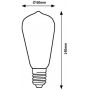 Rabalux Filament-LED żarówka LED 1x4W 2700K E27 filamentowa 1988 zdj.2