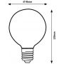 Rabalux Filament-LED żarówka LED 1x4W 2700K E27 filamentowa 1989 zdj.2
