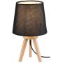 Rabalux Lychee lampa stołowa 1x25W czarny/buk 2069 zdj.3