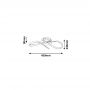 Rabalux Aniela lampa podsufitowa 1x20 W chrom 2187 zdj.2