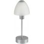 Rabalux Lydia lampa stołowa 1x40W srebrna/biała 2295 zdj.1