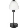 Rabalux Lydia lampa stołowa 1x40W czarny mat/biały 2296 zdj.1