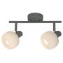 Rabalux Soraya lampa podsufitowa 2x40W popielata 3967 zdj.3