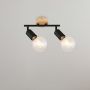 Rabalux Pablo lampa podsufitowa 2x40 W czarna 3977 zdj.3