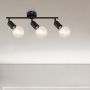 Rabalux Lamar lampa podsufitowa 3x40 W czarna 3988 zdj.3