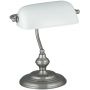 Rabalux Bank lampa biurkowa 1x60W biała/chrom 4037 zdj.1