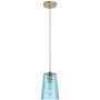 Rabalux Azurine lampa wisząca 1x40W złoty/niebieski 5226 zdj.1