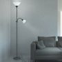 Rabalux Action lampa stojąca 2x100 W biała-czarna 4062 zdj.4