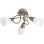 Rabalux Jenna lampa podsufitowa 3x40 W brązowa 5533 zdj.1