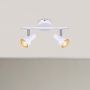 Rabalux Konrad lampa podsufitowa 2x50 W biała mat 5355 zdj.4