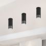Rabalux Zircon lampa podsufitowa 1x5W czarny mat/srebrny 5074 zdj.4