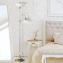 Rabalux Marian lampa stojąca 2x60W mosiądz/biała 2708 zdj.4