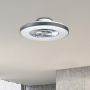 Rabalux Dalfon plafon 1x40W LED z wentylatorem srebrny/biały 6858 zdj.4