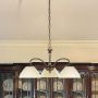 Rabalux Regina lampa wisząca 3x40W mosiądz/kremowa 8173 zdj.4