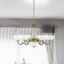 Rabalux Marlene lampa wisząca 6x40W+2x60W mosiądz/alabaster 8546 zdj.4