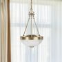Rabalux Annabella lampa wisząca 2x60 W biała 8637 zdj.4