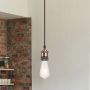 Rabalux Fixy lampa wisząca 1x60W brązowa 1417 zdj.4