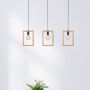 Rabalux Indigo lampa wisząca 1x40W czarny/buk 2292 zdj.5