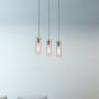 Rabalux Acantha lampa wisząca 3x60 W czarna-przezroczysta 5259 zdj.6