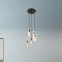 Rabalux Acantha lampa wisząca 5x60W czarny/przezroczysty 5260 zdj.5