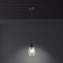Rabalux Ilmari lampa wisząca 1x15W czarny/przydymiony 72181 zdj.6