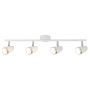 Rabalux Karen lampa podsufitowa 4x4 W biała-chrom 6669 zdj.3