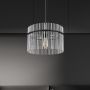 Rabalux Inesa lampa wisząca 1x40 W czarna-przydymiona 72261 zdj.6