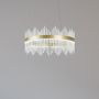 Rabalux Mabel lampa wisząca 36 W przezroczysta-złota 72227 zdj.5