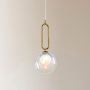 Rabalux Rosehip lampa wisząca 1x25 W szampan 72303 zdj.7