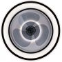 Rabalux Horacio lampa podsufitowa 1x67W LED z wentylatorem czarny/biały 71009 zdj.4