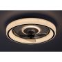 Rabalux Horacio lampa podsufitowa 1x67W LED z wentylatorem czarny/biały 71009 zdj.6