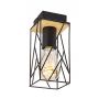 Rabalux Boire lampa podsufitowa 1x40W czarny 71021 zdj.3