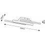 Rabalux Sindri lampa podsufitowa 1x18 W czarna 71051 zdj.2