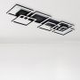 Rabalux Fatma lampa podsufitowa 6x40 W biała-czarna 71390 zdj.8