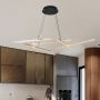 Rabalux Severine inteligentna lampa wisząca 5x40 W biała-czarna-złota 72369 zdj.8
